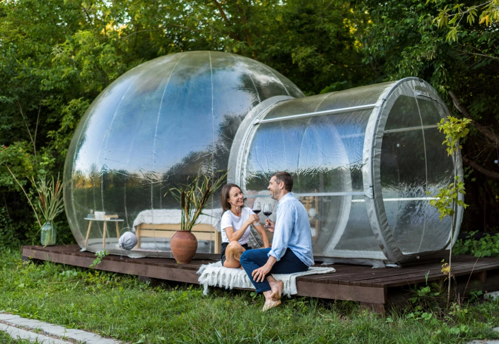 under the stars bubble tent